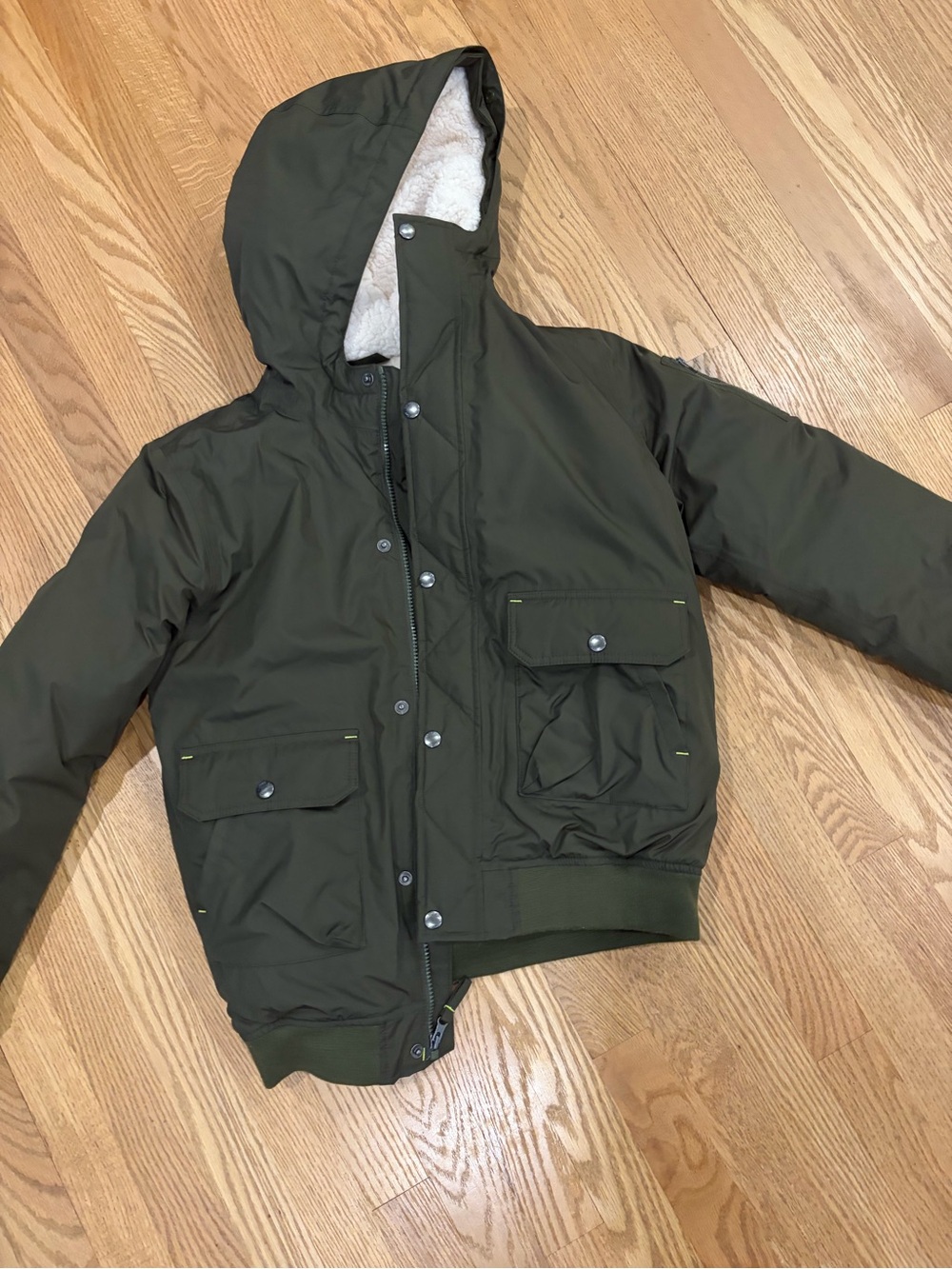 Kids Down Bomber Jacket